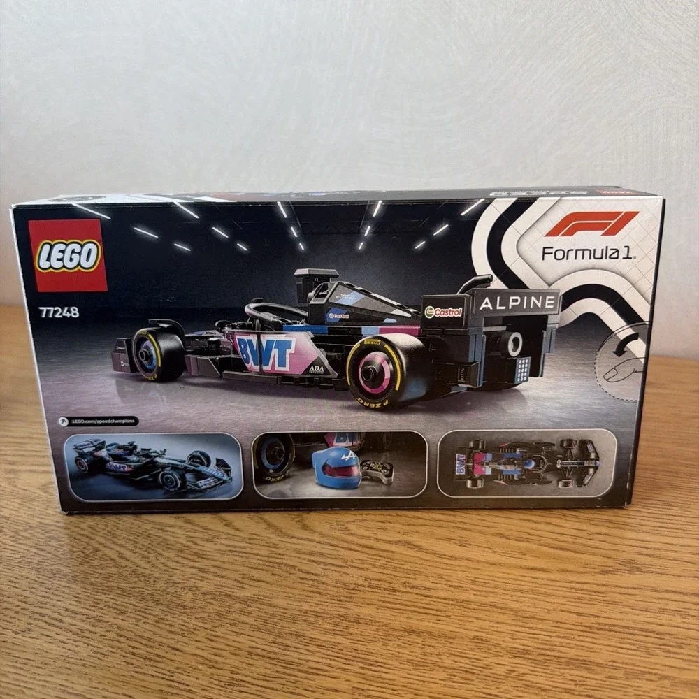 LEGO SPEED CHAMPIONS: Bwt Alpine F1 Team A524 Race Car (77248)